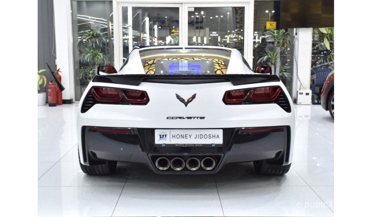 شيفروليه كورفت EXCELLENT DEAL for our Chevrolet Corvette C7 Stingray ( 2015 Model ) in White Color GCC Specs