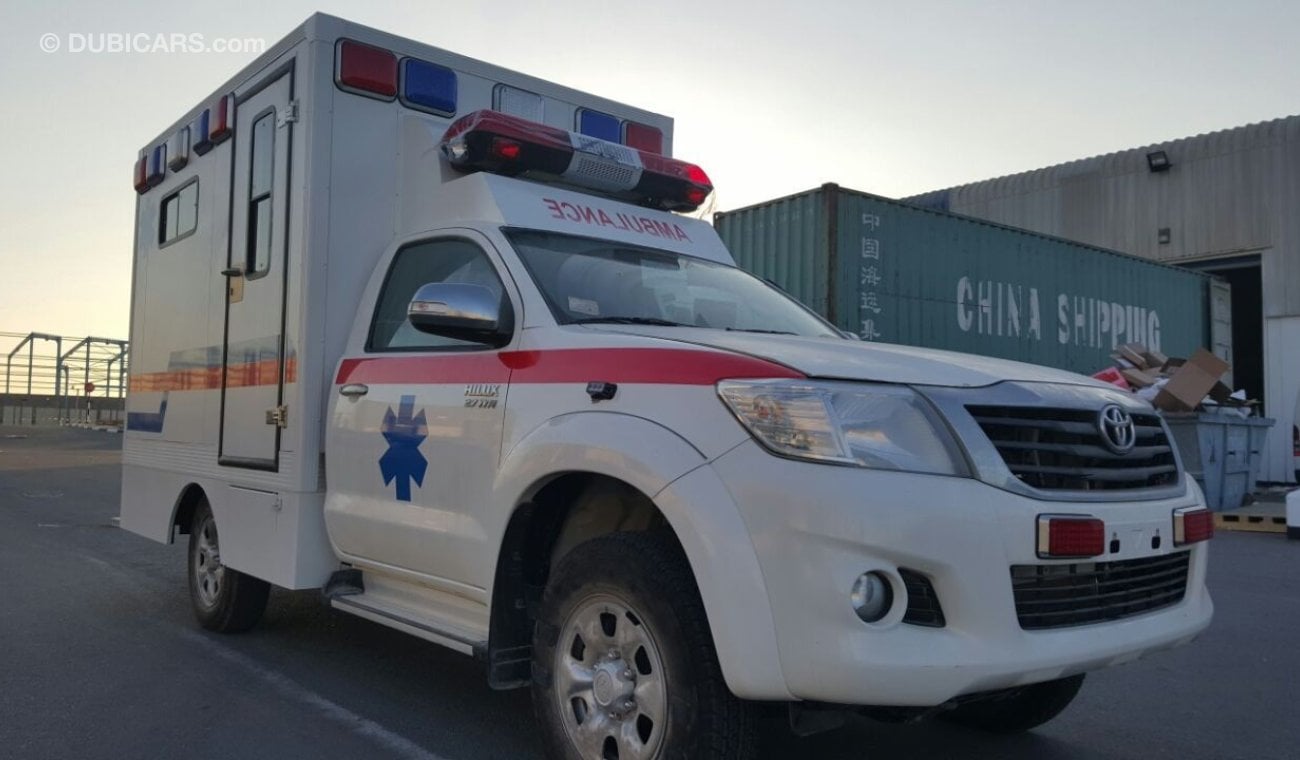 Toyota Hilux Toyota Hilux with Hardtop box type  ambulance