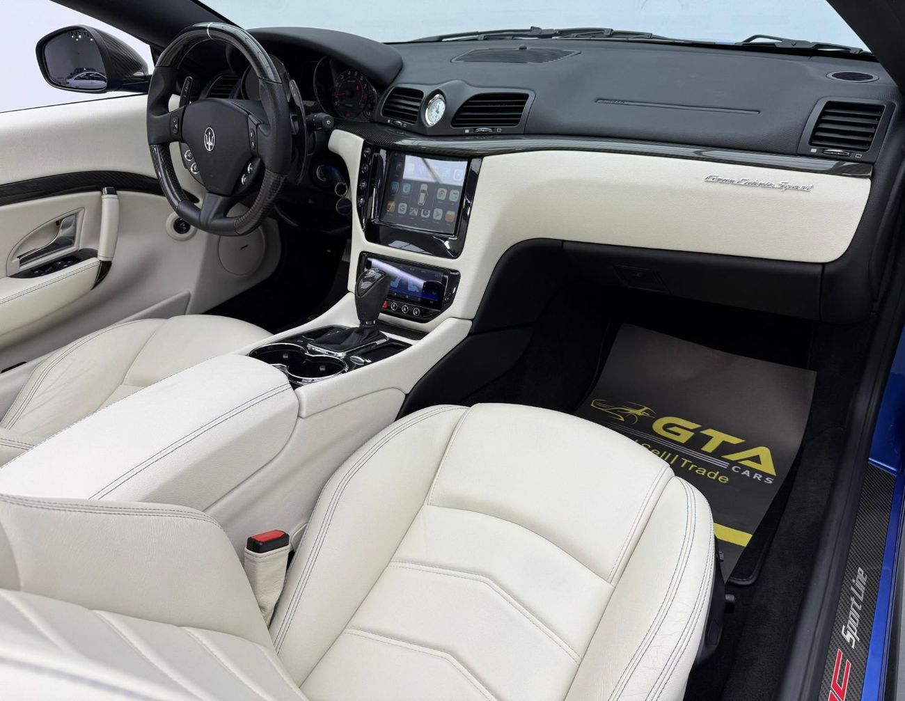 مازيراتي جران كابريو 2016 Maserati Gran Cabrio Sport MC, Full Maserati Service History, Carbon Fiber Package, GCC