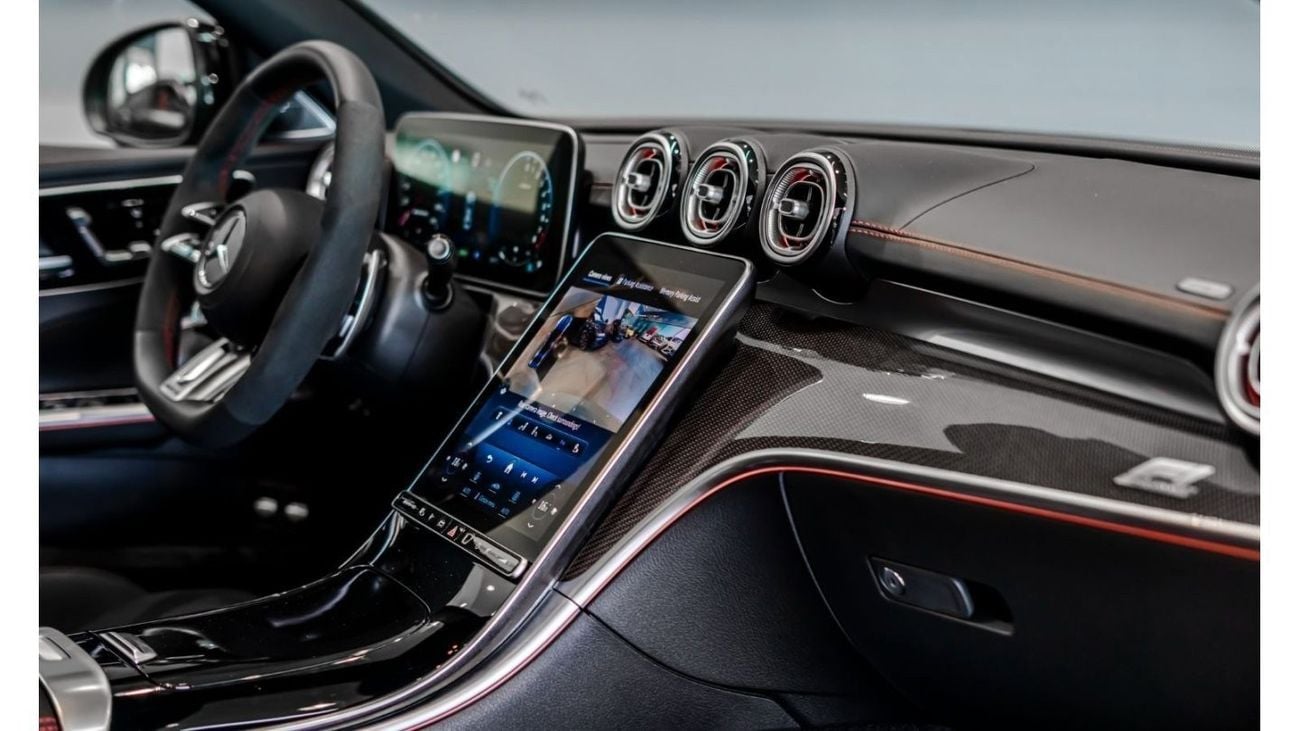 Mercedes-Benz C 63 AMG 2024 Mercedes C63s AMG E-Performance F1 Edition, 2029 Mercedes Warranty + Service, Very Low KMs, GCC