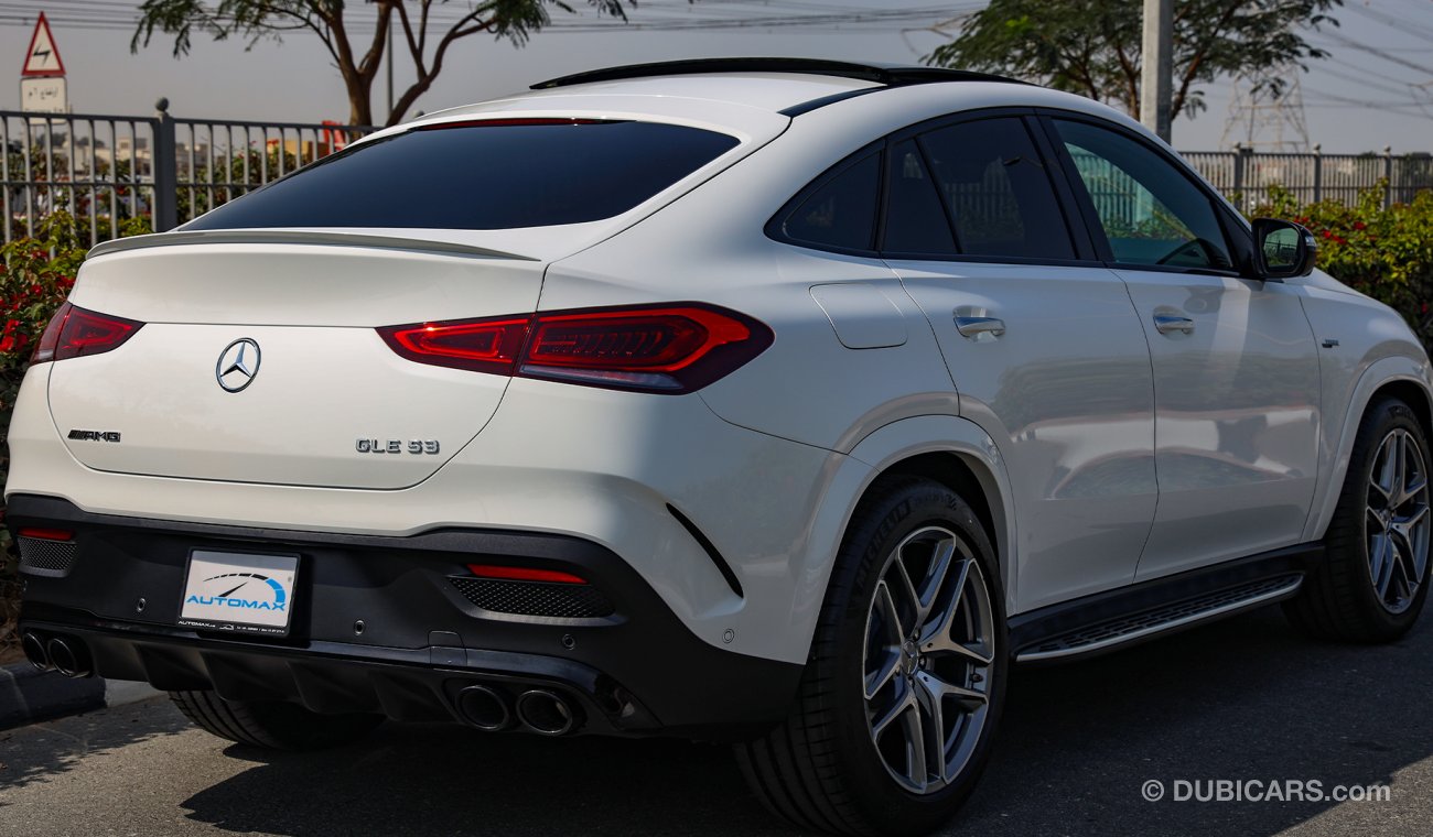 مرسيدس بنز GLE 53 2021 AMG Coupe 3.0L Turbo V6 GCC 0km, w/ 2 Yrs  Ultd Milg warranty and 3 Yrs or 60K KM Srvis @EMC