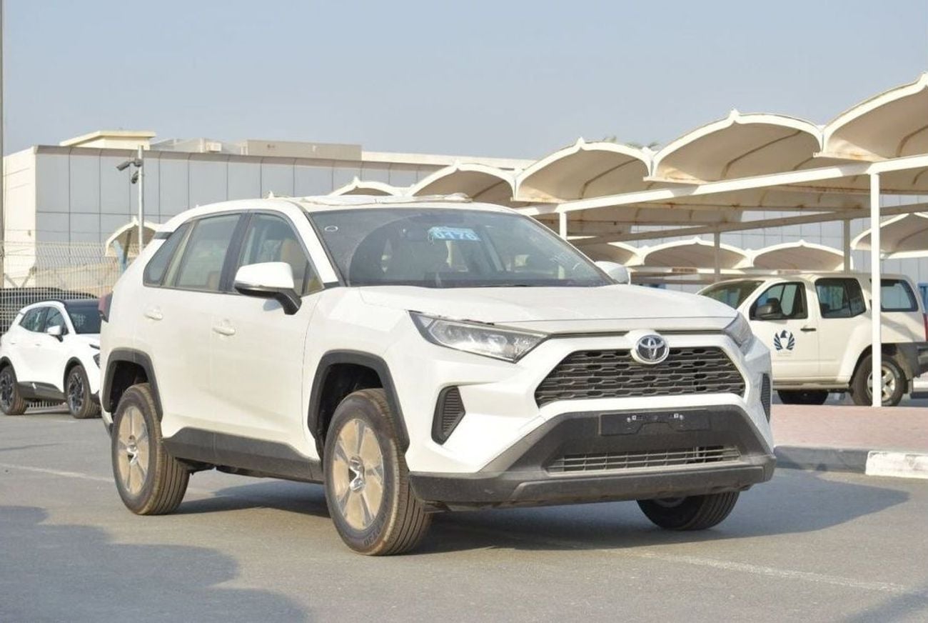 تويوتا راف ٤ XLE 2.0L , 4WD, SUV, MULTIMEDIA STEERING, WHITE COLOR FOR EXPORT, MODEL 2023