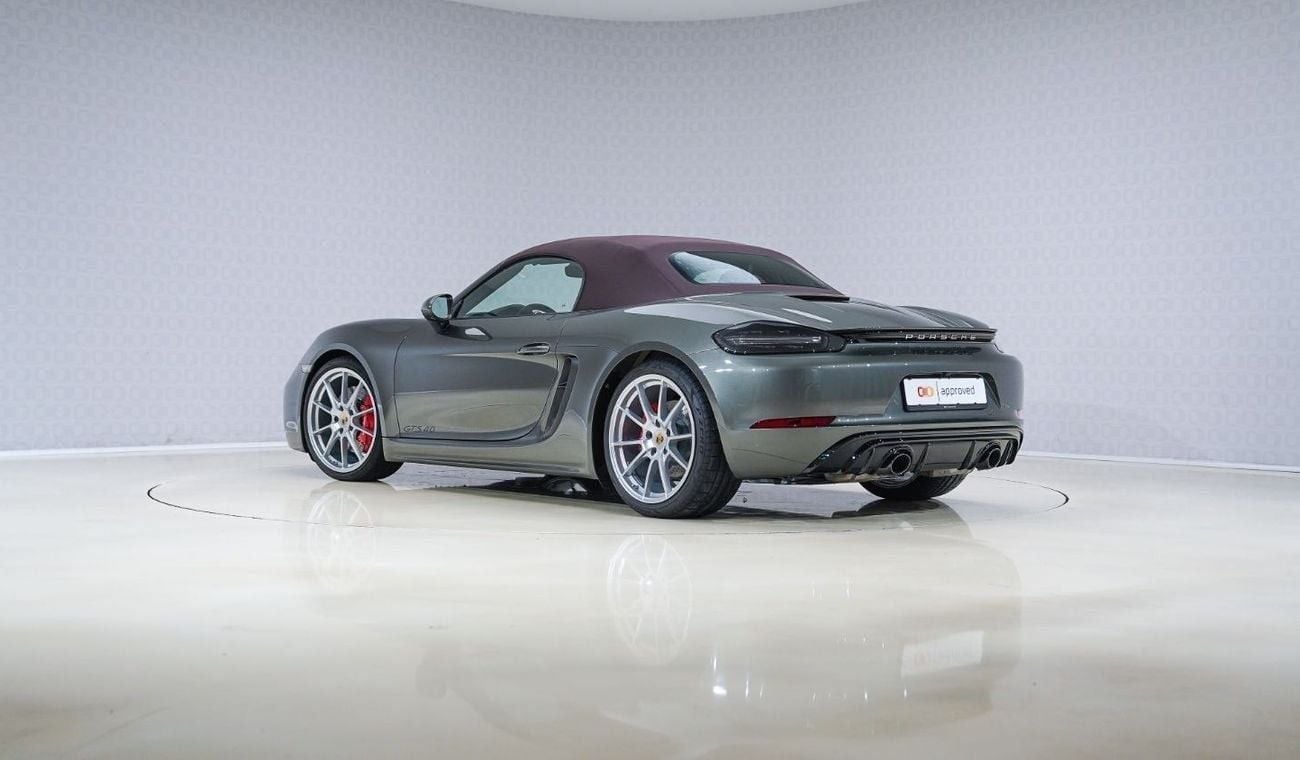 Porsche 718 Boxster GTS 4.0 - Extended Special Offers - AED 7,187 P/M