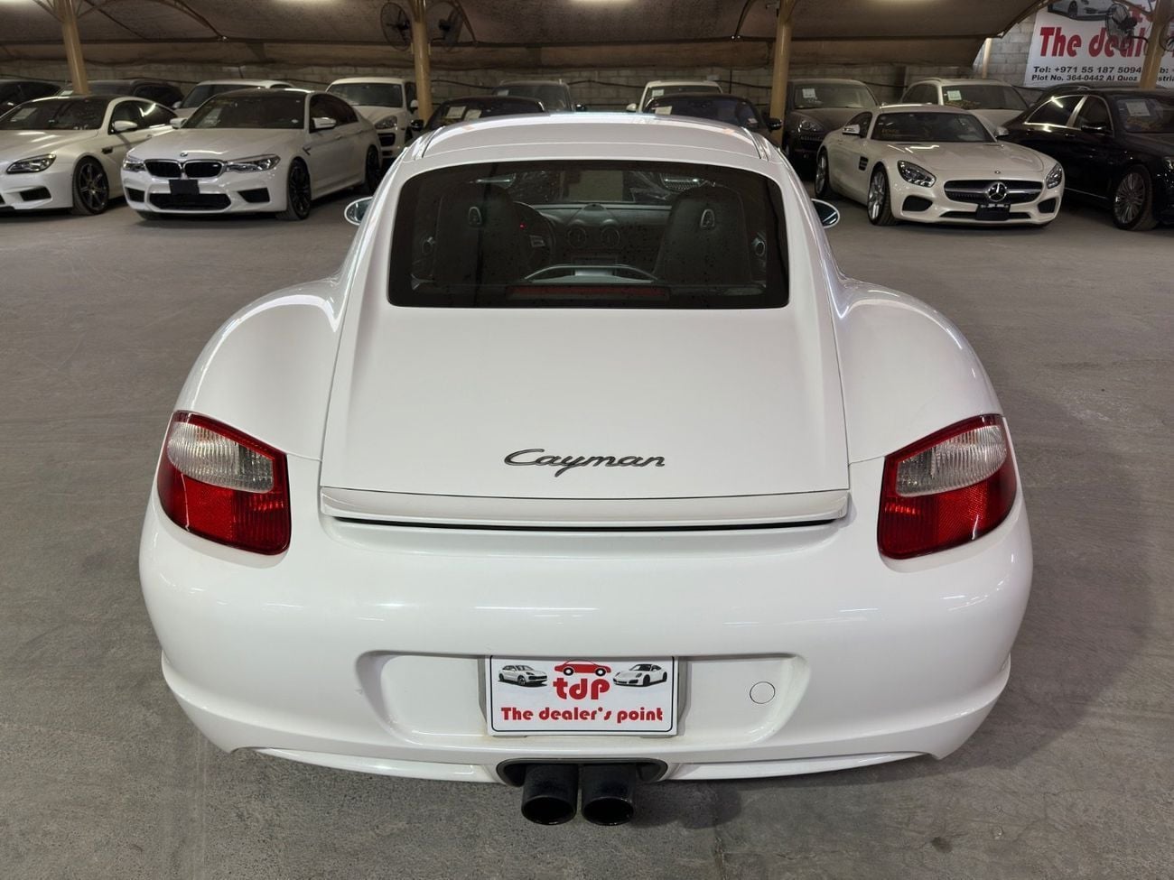 بورش كايمان STD PORSCHE CAYMAN 2008 2.7L | MANUAL TRANSMISSION | SPORTS STEERING WHEEL | HALF LEATHER SEATS
