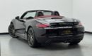 بورش بوكستر 718 Std 2.0L A/T 2017 Porsche 718 Boxster, 2026 AAA Warranty, 2027 GTA Service Pack, GCC