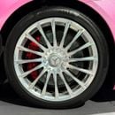 Mercedes Benz S63 AMG STD 4.0L V8 | Maybach Kit| Custom Tiffany green & glitter wrap/pink  finish