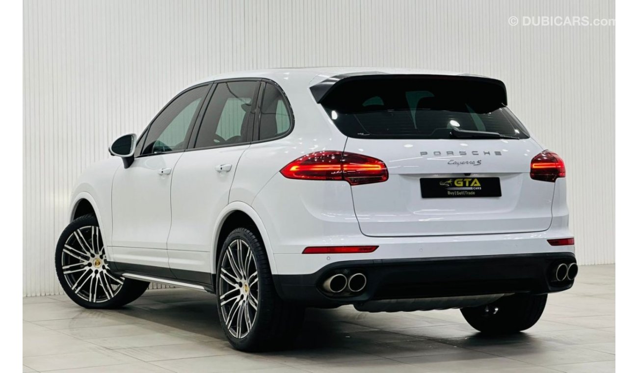 بورش كايان أس 2017 Porsche Cayenne S Platinum Edition, Warranty, Full Options, Very Low Kms, GCC