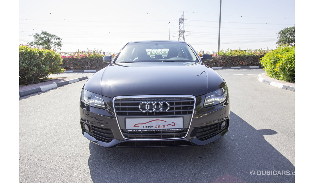 أودي A4 AUDI A4 - 2012 - GCC - ZERO DOWN PAYMENT - 1290 AED/MONTHLY - 1 YEAR WARRANTY