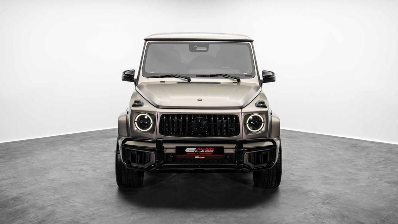 Mercedes-Benz G 63 AMG - 2025 - GCC Specs - Under Warranty and Service Contract