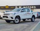 تويوتا هيلوكس NARROW BODY DOUBLE CABIN / 2.4L DIESEL M/T 4WD /  POWER WINDOWS / CODE#HMD