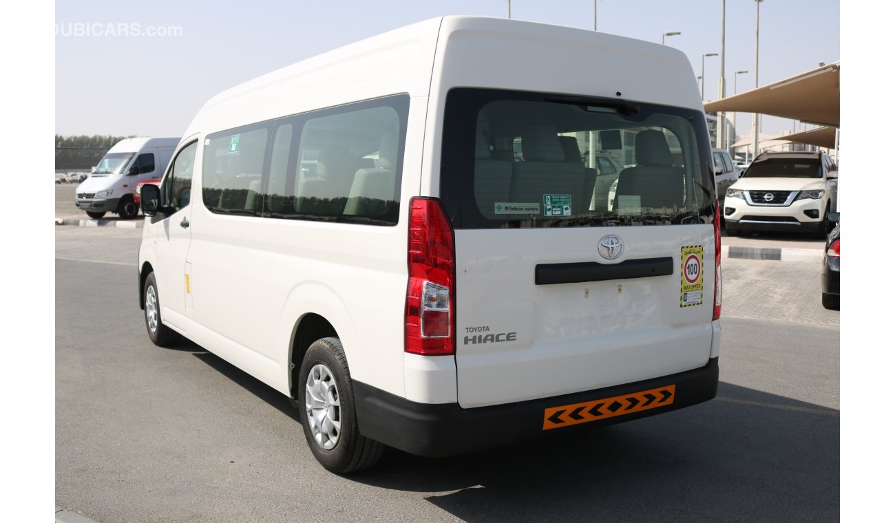 Toyota Hiace HI ROOF 15 SEATER PASSENGER VAN 2020 WITH WARRANTY AND 4 YEARS SERVICE PACKAGE FROM TOYOTA