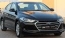 Hyundai Elantra Hyundai Elantra 2017, GCC, in excellent condition, without paint, without accidents, very clean from