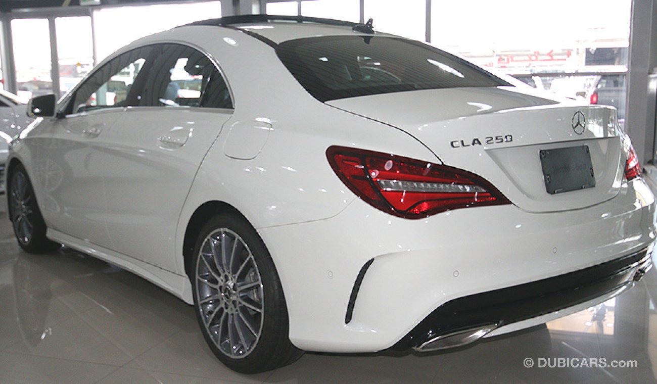 Mercedes-Benz CLA 250 I4 Turbo, GCC Specs with 2 Years Unlimited Mileage Warranty