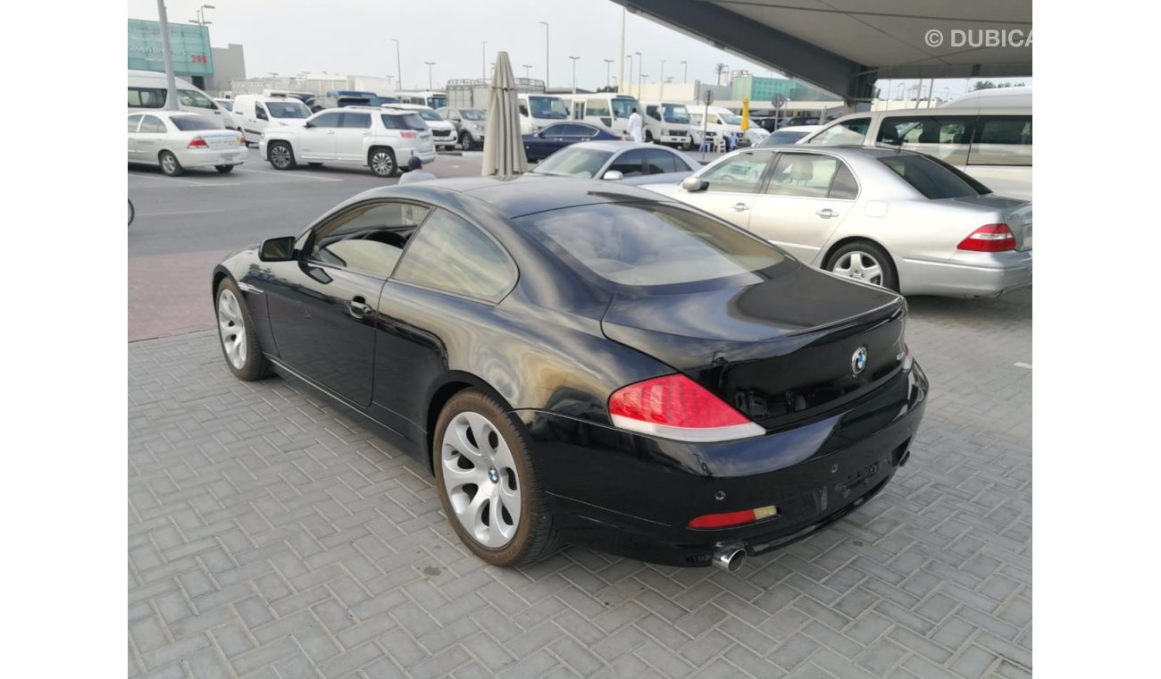 BMW 645 BMW 645i model 2005 GCC