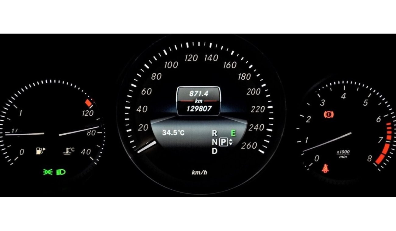 مرسيدس بنز E 300 EXCELLENT DEAL for our Mercedes Benz E300 ( 2014 Model ) in Black Color GCC Specs