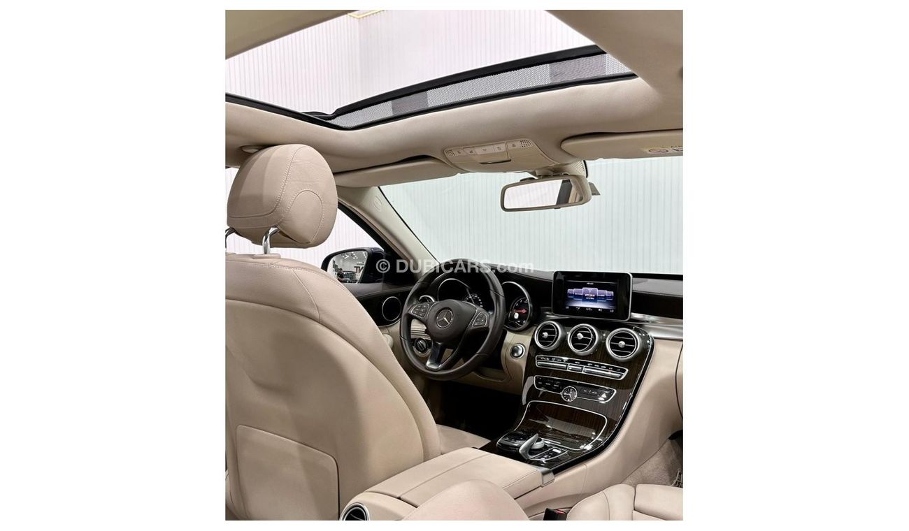 Mercedes-Benz C 200 Std 2015 Mercedes Benz C200 AMG, GCC