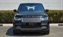 Land Rover Range Rover Vogue SE Supercharged / GCC Specifications