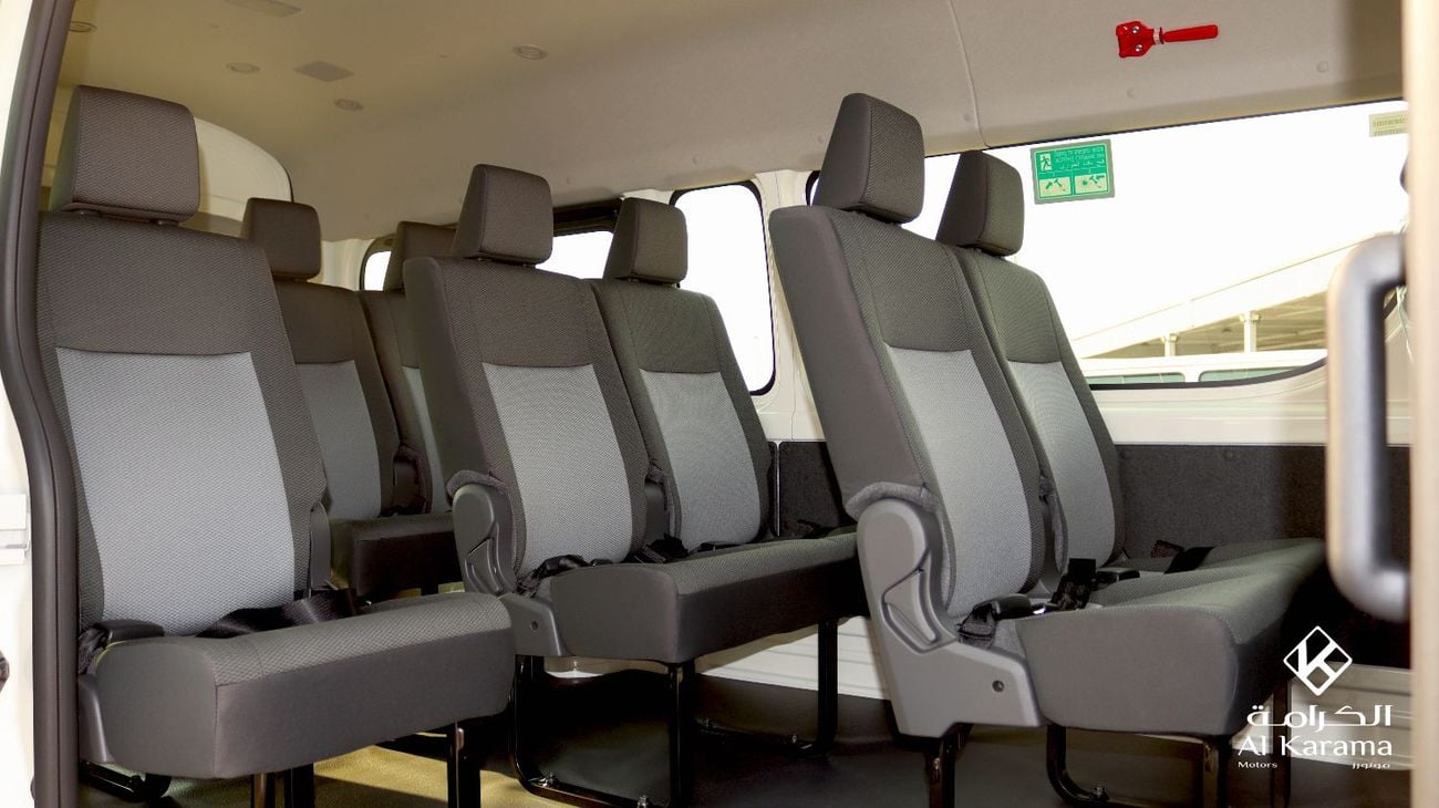 تويوتا هاياس DX High Roof | 3.5L | Automatic Transmission | 13 Seater | 4 Door | 1 Sliding Door