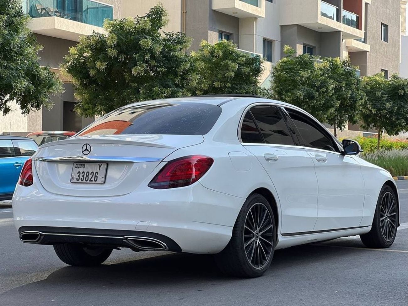 Mercedes Benz C300 STANDARD Luxury 2.0L // 2019 //  High Option With AMG Kit ,  Sunroof , Car Play , Very Good Con