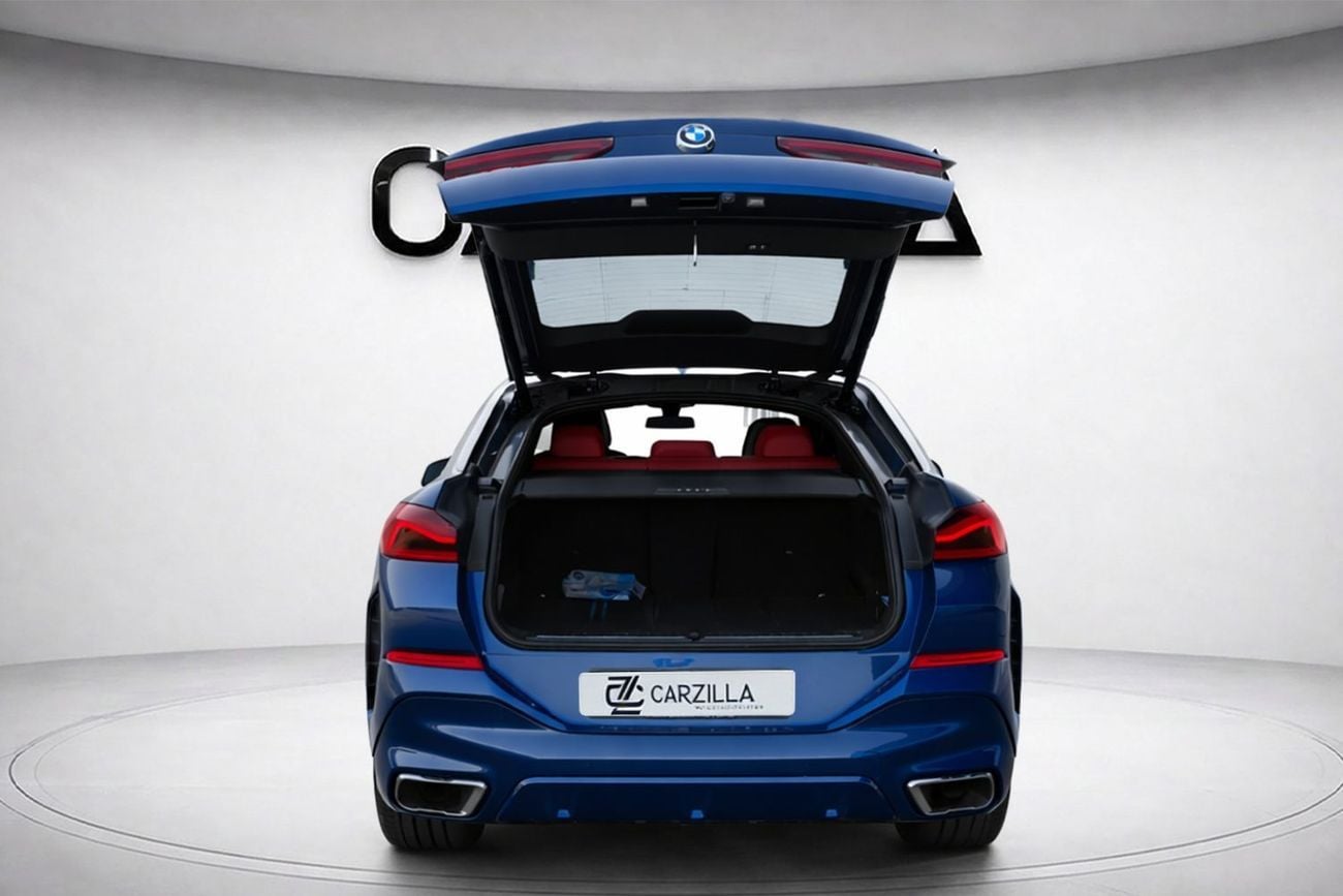 BMW X6 40i M SPORT 3.0L l AED 4,015 P.M l 0% Downpayment l Agency Warranty & Se
