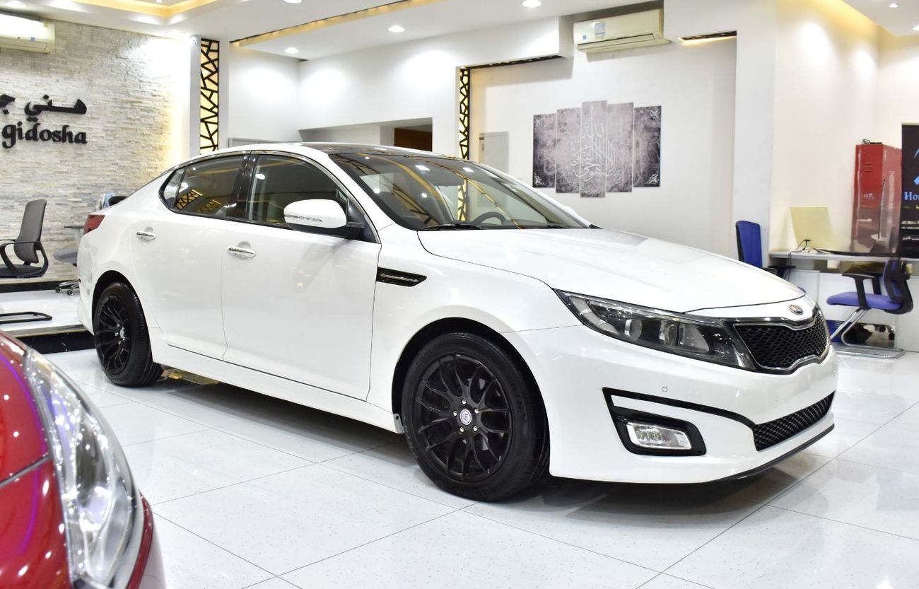Kia Optima EXCELLENT DEAL for our KIA Optima ( 2016 Model ) in White Color GCC Specs