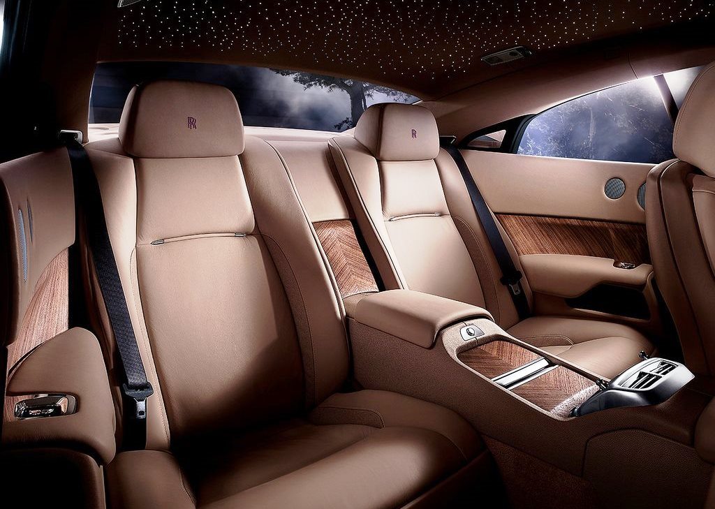 Rolls-Royce Wraith interior - Rear Seats