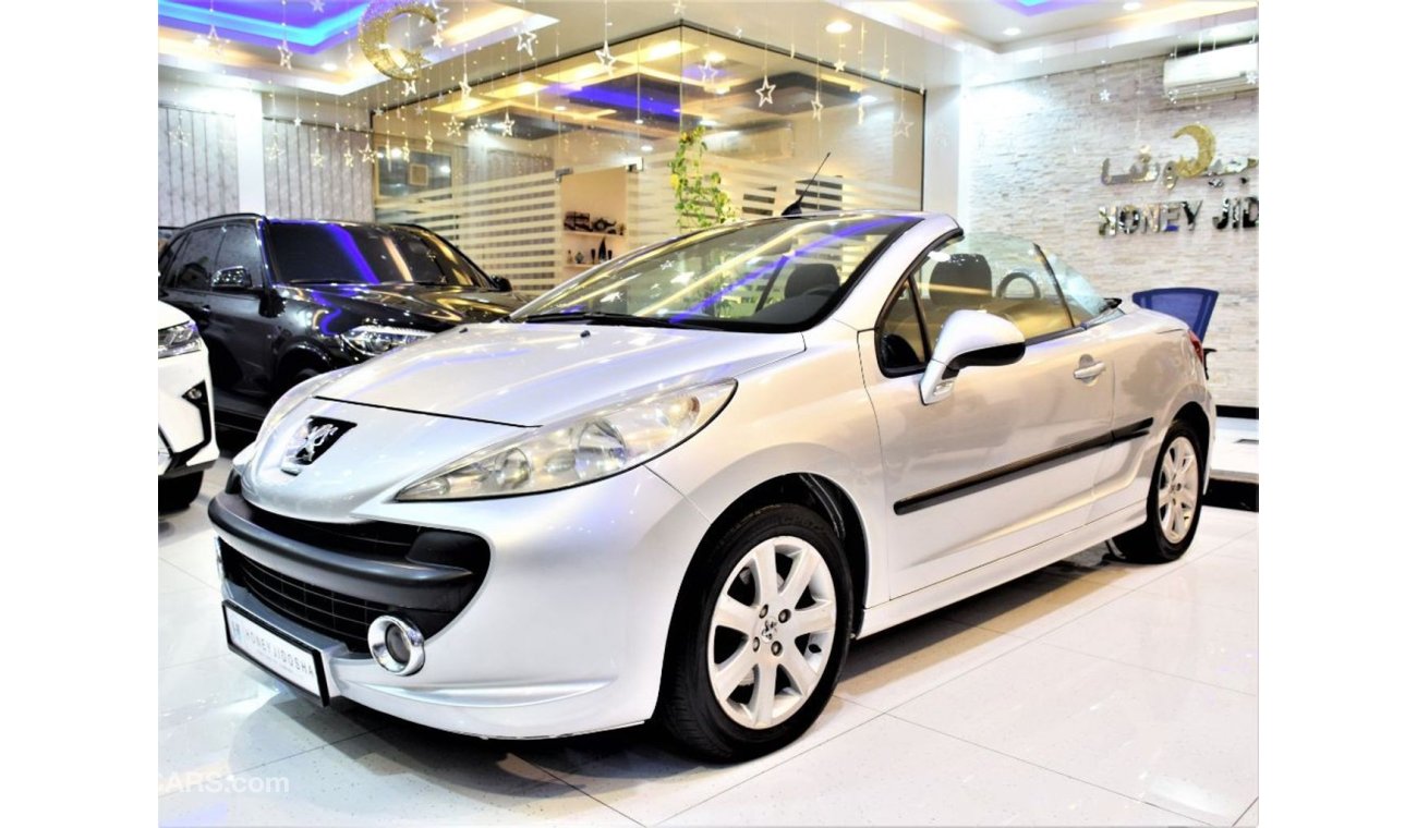 Peugeot 207 Amazing Peugeot 207 CC 2009 Model!! in Silver Color! GCC Specs