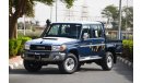 تويوتا لاند كروزر بيك آب 79 DOUBLE CAB  LIMITED LX V8 4.5L TURBO DIESEL 5 SEAT M T