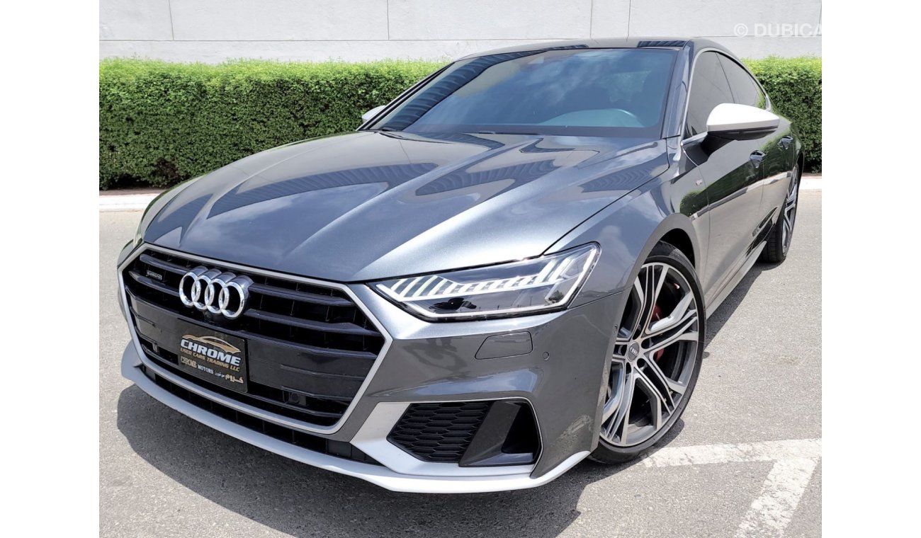 Audi A7 55 TFSI quattro S-Line Style & Comfort package 2019 AUDI A7 55 TFSI QUATTRO S-LINE STYLE & COMFORT P