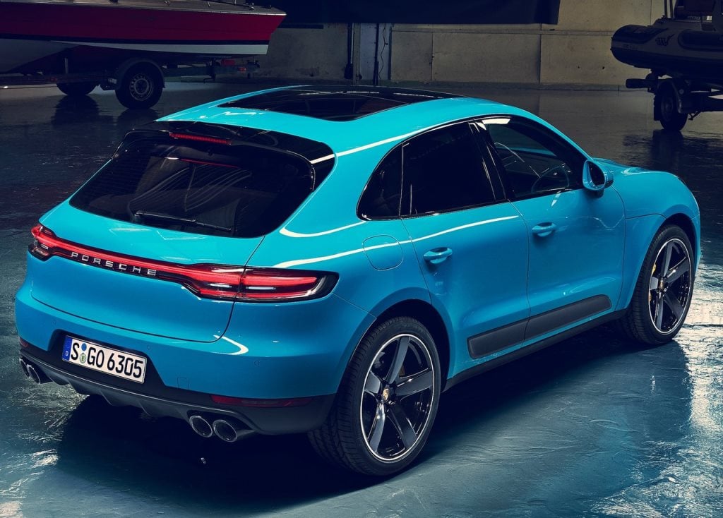 Porsche Macan exterior - Rear Left Angled