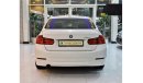 بي أم دبليو 316 EXCELLENT DEAL for our BMW 316i ( 2015 Model! ) in White Color! GCC Specs