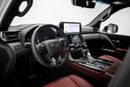 لكزس LX 500 D 3.3L Diesel - Sonic Quartz Inside Crimson | Export Only