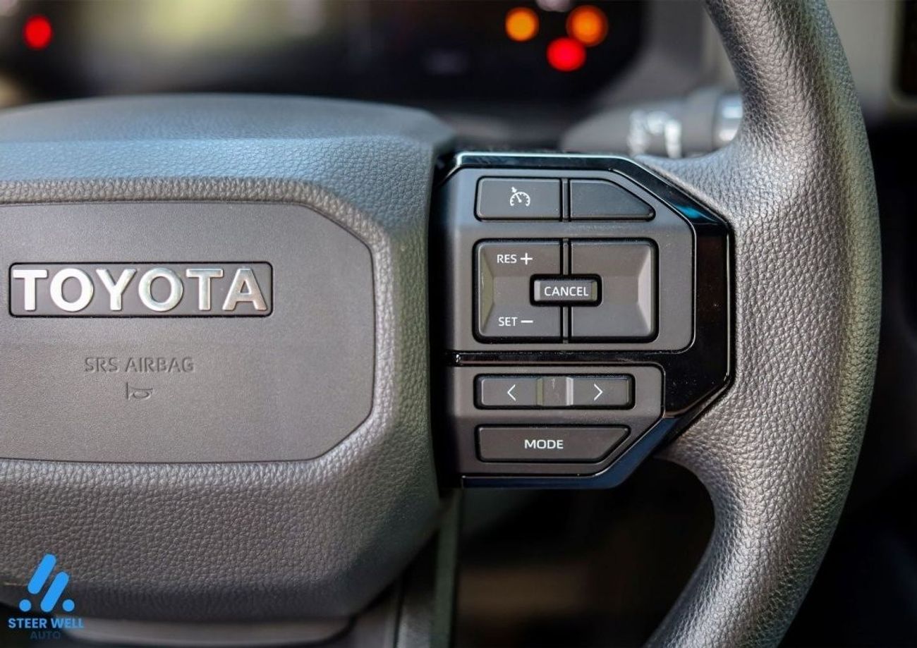 Toyota Prado 2024 Model Year - 2.4L Turbo SFM Mid AT PTR - Push Start - Rear Camera - Export Only