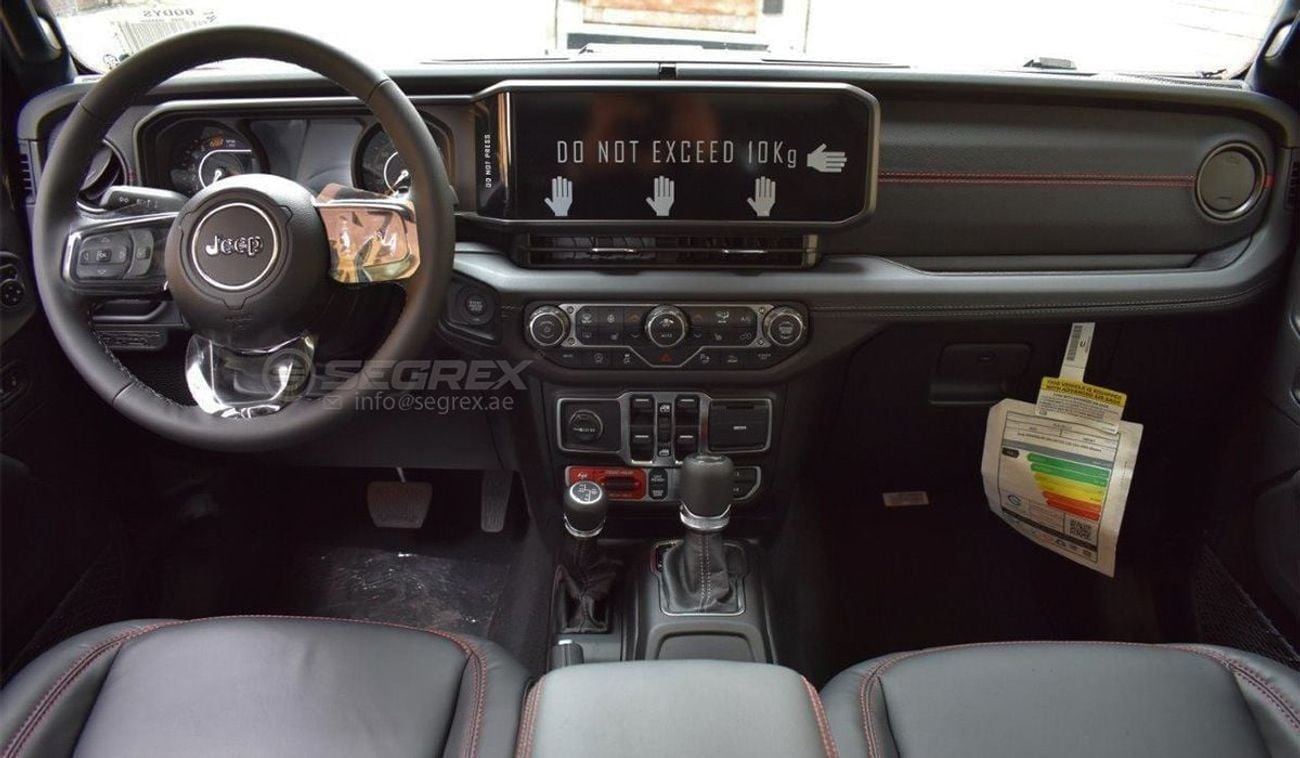 Jeep Wrangler RUBICON 4-Door 2.0L petrol 4WD 8 Speed Automatic | 2026 Model | For Export
