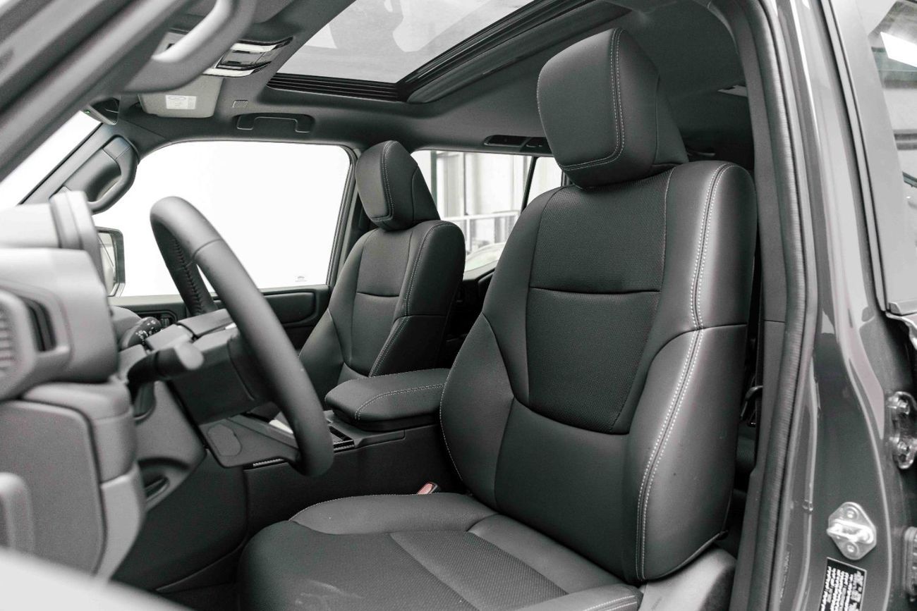 تويوتا برادو MID 2.4L - Dark Grey Inside Black | Export Only