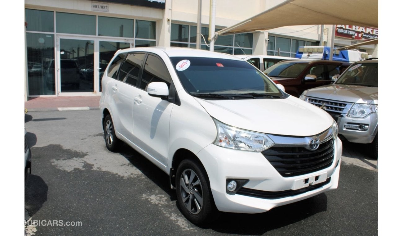 Toyota Avanza GLS ACCIDENTS FREE - GCC - ENGINE 1500 CC - ORIGINAL PAINT - CAR IS IN PERFECT CONDITION INSIDE OUT