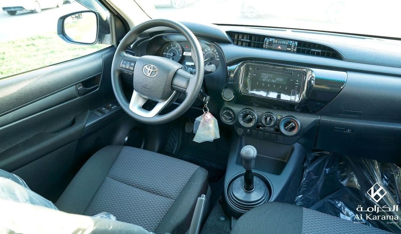 تويوتا هيلوكس 2.4L | Manual Drive | GCC | 4x4 | 6 Seater