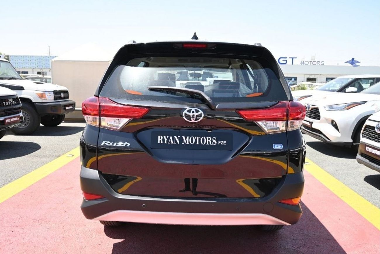 Toyota Rush Toyota Rush G 1.5L Petrol, SUV, RWD, 5 Doors, Color Black, Model 2023