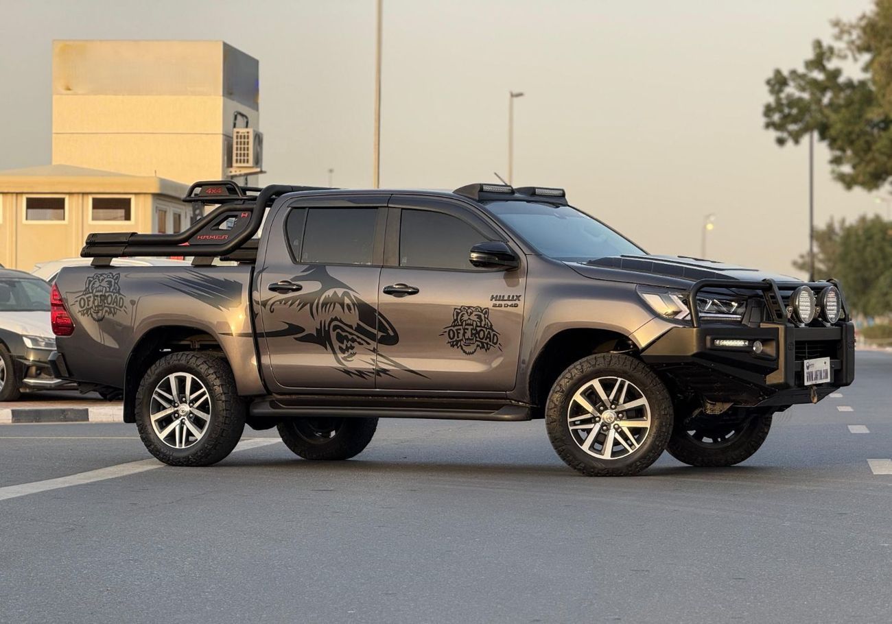 Toyota Hilux 2019 | 2.8L DIESEL | AT | RHD | BULL BAR | SPORTS BAR
