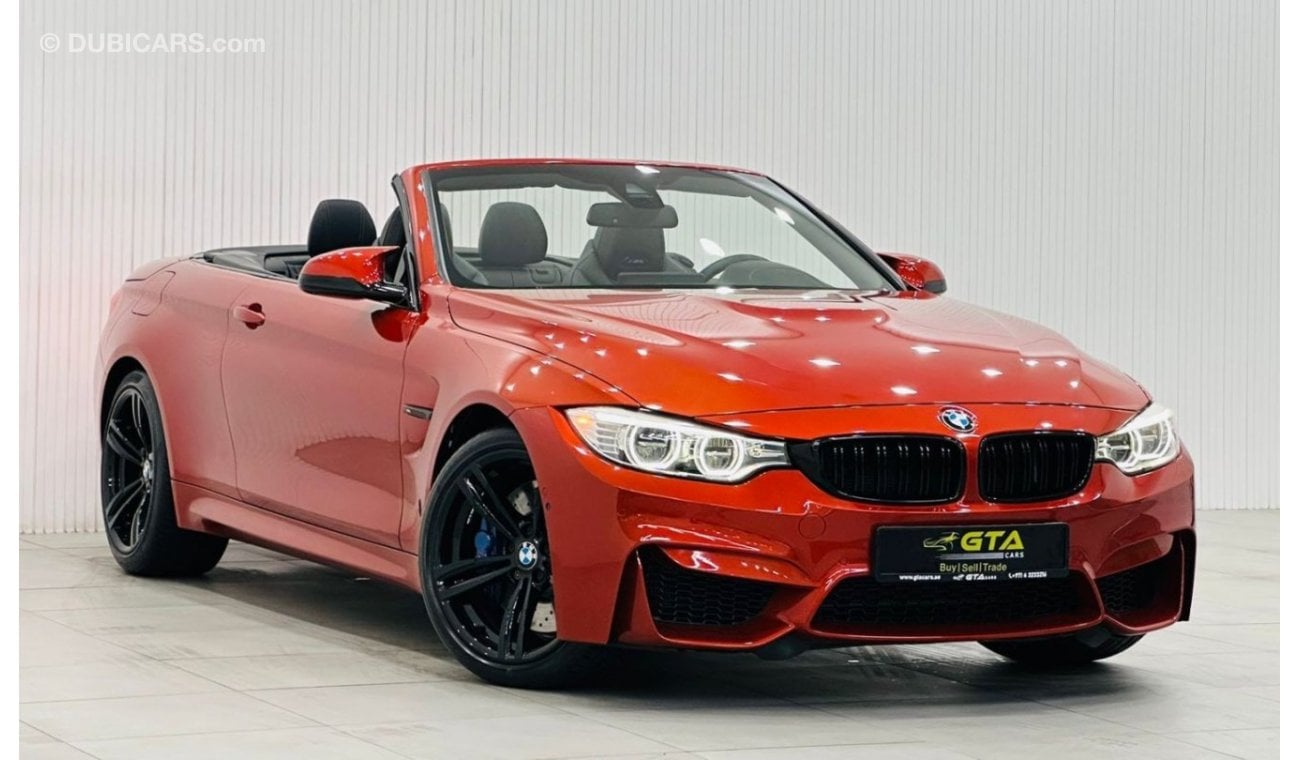 BMW M4 Std 2015 BMW M4 Convertible, December 2024 BMW Service Package, Low Kms, GCC