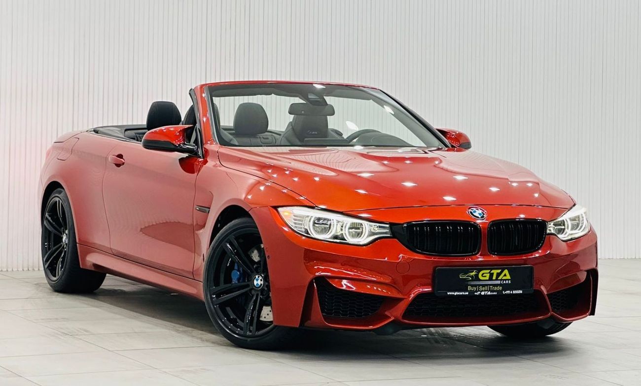 BMW M4 Std 2015 BMW M4 Convertible, December 2024 BMW Service Package, Low Kms, GCC