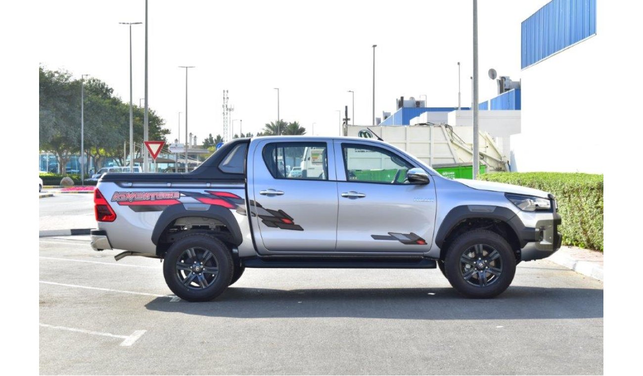 تويوتا هيلوكس DOUBLE CAB PICKUP DLX 2.4L DIESEL 4WD AUTOMATIC WITH ADVENTURE BODY KIT