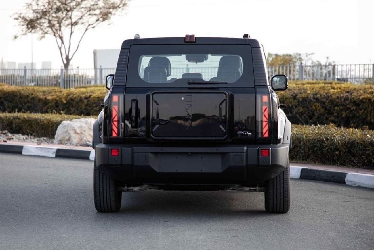 Chery iCar 03 2024 ICAR EQ3 V3 High Performance 4WD - Black inside Green | Export price