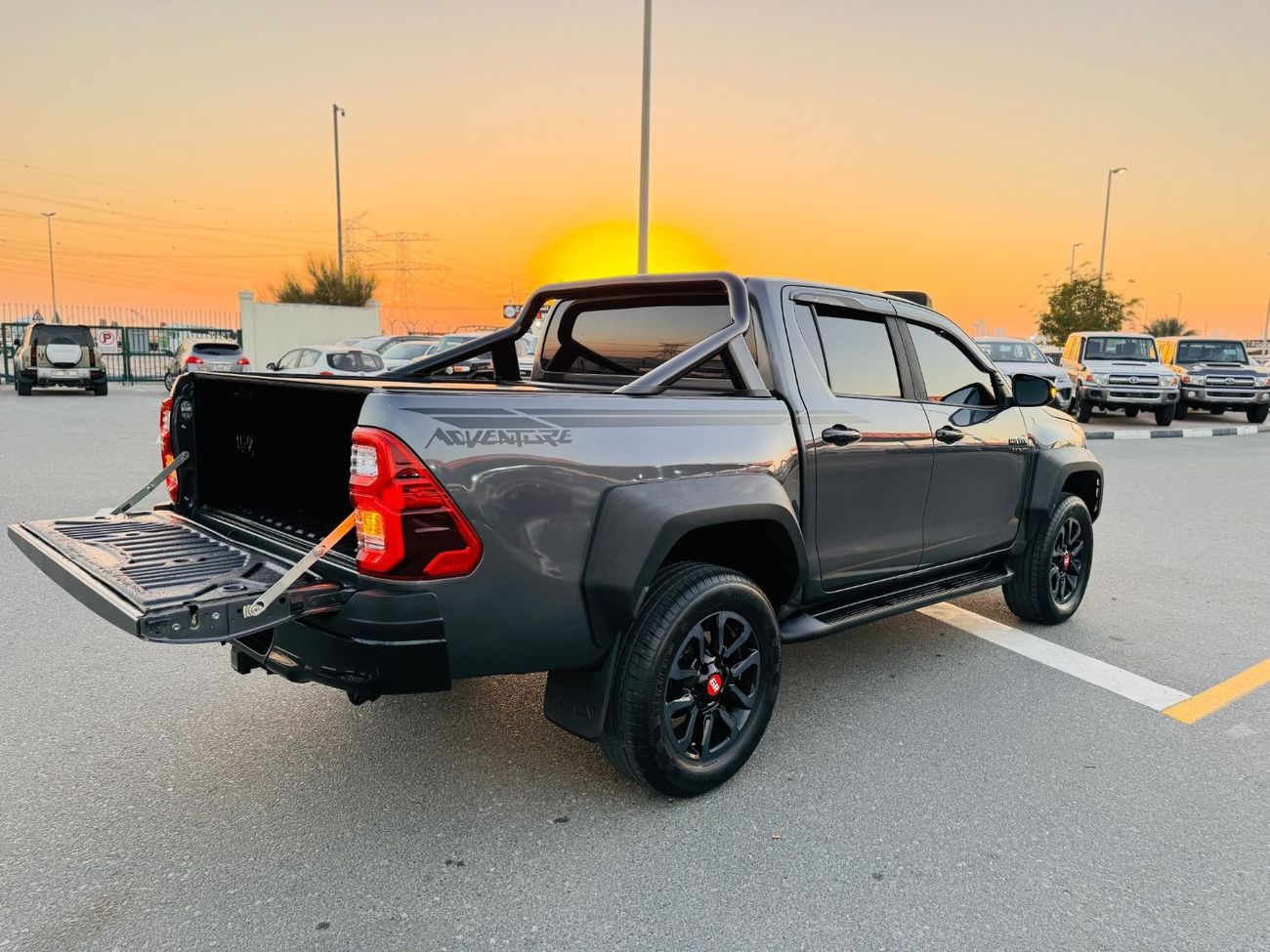 Toyota Hilux MODIFIED TO 2023 GR SPORT | 4 X 4 | AUTOMATIC BOOT SHUTTER | 2.8L DIESEL | 2019 | RHD