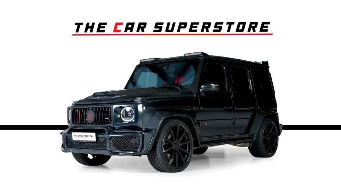 Mercedes Benz G63 AMG STD Brabus Kit with certificate-Low-Sport Brabus Exhaust-Well Maintained