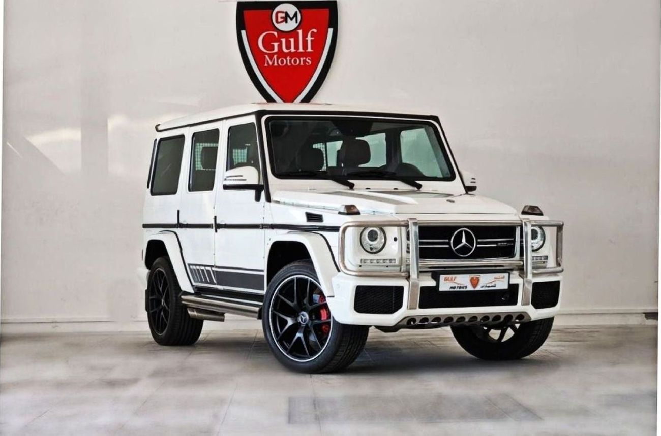 Mercedes-Benz G 500 With G63 AMG KIT V8 4.0L-8CYL - FULL OPTION - BANK FINANCING AVAILABLE -GARGASH ENTERPRISES