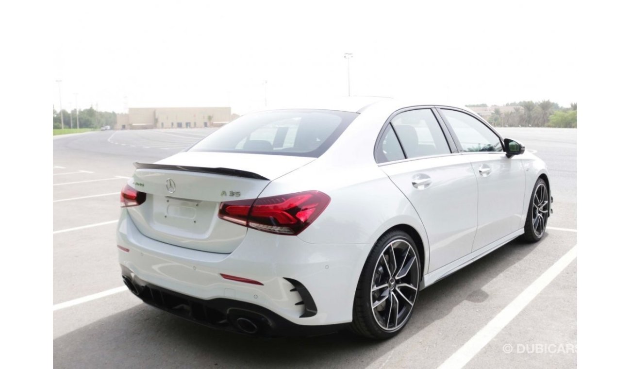 مرسيدس بنز A 35 AMG 2021 | AMG A 35 - WITH AERODYNAMIC KIT - 2 YEARS WARRANTY AND GCC SPECS | EXCLUSIVE OF VAT