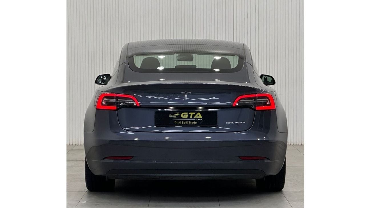 Tesla Model 3 2021 Tesla Model 3 Long Range, 2025 Tesla Warranty, 2029 Tesla Battery + Drive Unit Warranty, GCC
