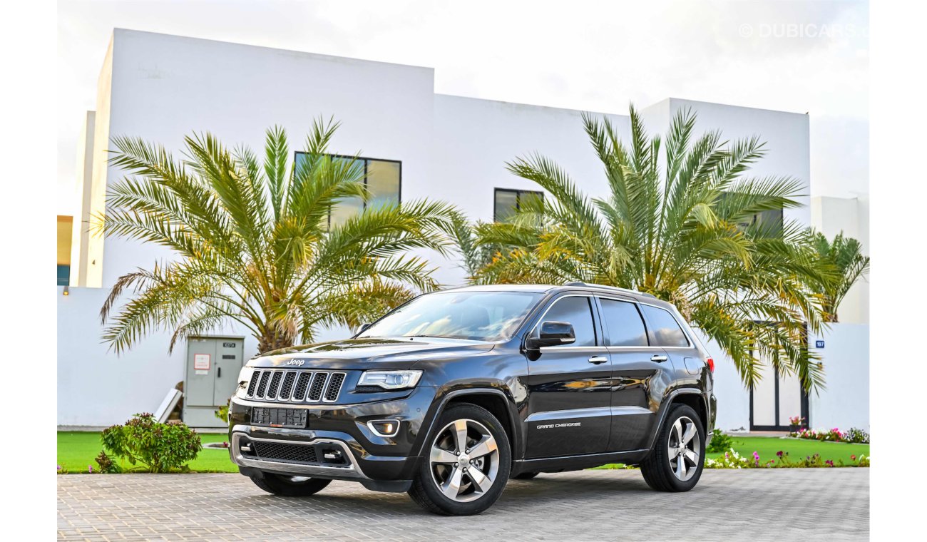 Jeep Grand Cherokee Overland 5.7L V8 | AED 1,841 Per Month | 0% DP | Agency Warranty!