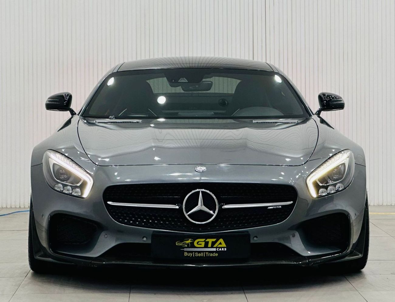 Mercedes-Benz AMG GT S 2016 Mercedes GTs Coupe, Full Agency Service History, GCC